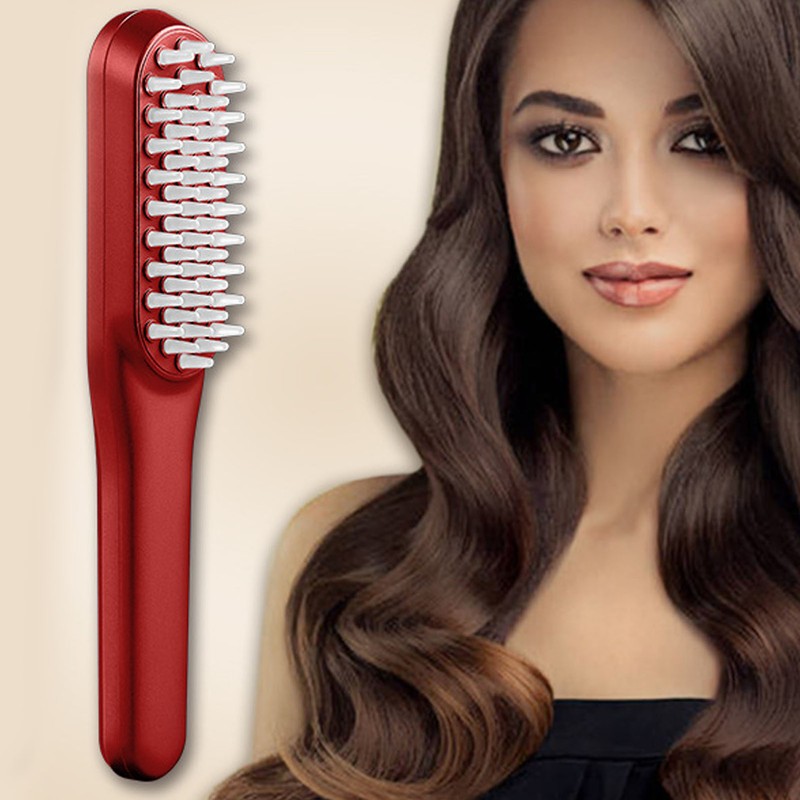 Electronic Scalp Massaging Brush Relieve Head Pressure Portable Electronic Hair