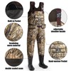 Trudave Chest Waders, 4.5mm Waterproof Neoprene Hunting Wader for Men