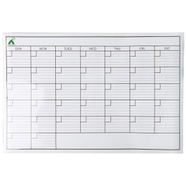 Large 24 X 36 Dry Erase Wall Calendar. Monthly Planner for Home OR Office, Classroom, Man CAVE, Garage, OR Wherever Your Command Center is