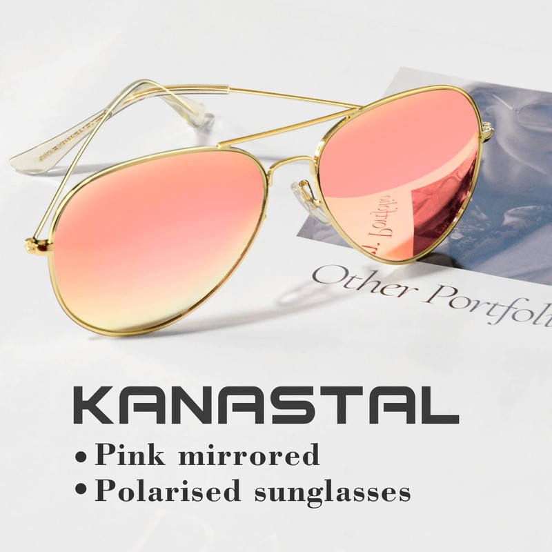 KANASTAL Sunglasses Teardrop Men Women Polarized Fishing Driving Sunglasses, [H]