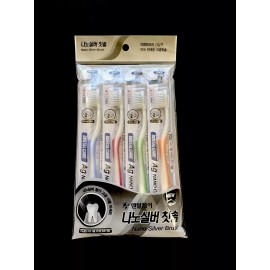 NANO SILVER TOOTHBRUSH 4PCS SET