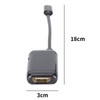 Adapter USB3.1 to High Definition Multimedia Interface HD Converter for