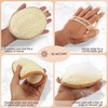 Almooni Natural Loofah Exfoliating Body Scrubber, Made with Natural Egyptian