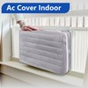 Insulated AC Cover for Window Units - Indoor Use(grey, 21