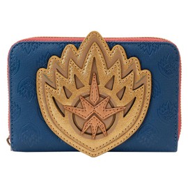 Loungefly Guardians of The Galaxy Vol. 3 Ravager Badge Zip Wallet Standard