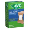 Medline Comfort Cloth Woven Fingertip Bandages, 2" x 1 1/2",
