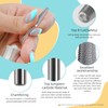 HYTOOS 24mm Super Long 5 in 1 Nail Drill Bits,