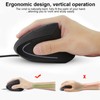 6D Ergonomic 800‑1200‑2000‑3200 DPI Adjustable Optical Vertical Gaming Mouse with