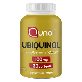 Quinol Ubiquinol 100mg softgel, 1 unit, 120 tablets / 퀴놀 유비퀴놀 100mg 소프트젤, 1개, 120정