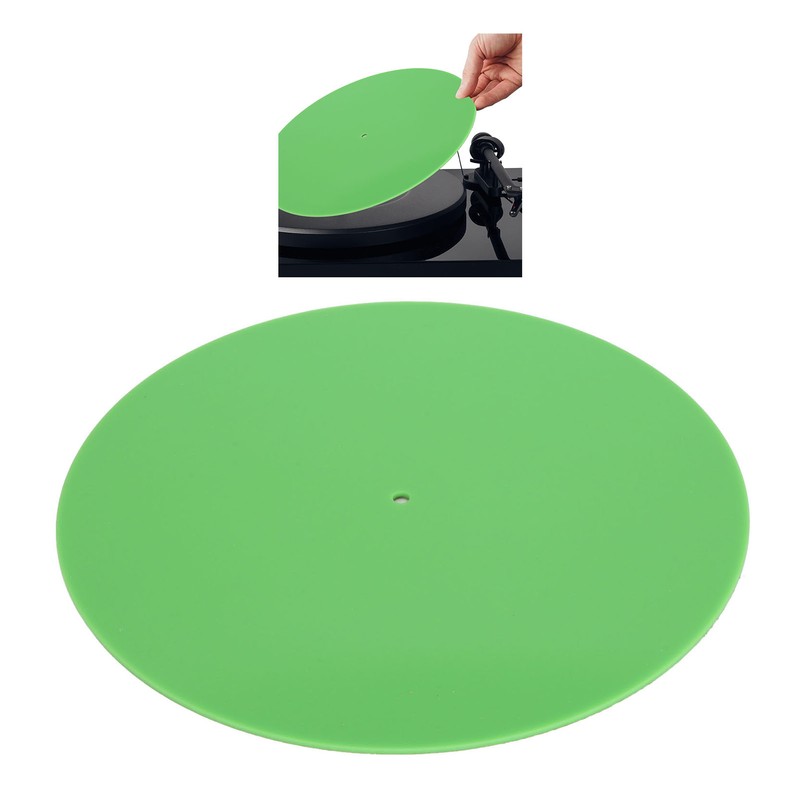 Turntable Mat Reduce Static Dust Noise Replacement Acrylic Record Platter