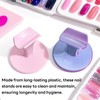 2pcs Manicure Finger Rests - Nail Stand for Steadying and