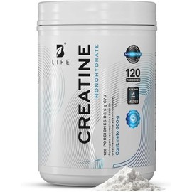 B Life Creatina Monohidratada en polvo de Alta Pureza 600 g