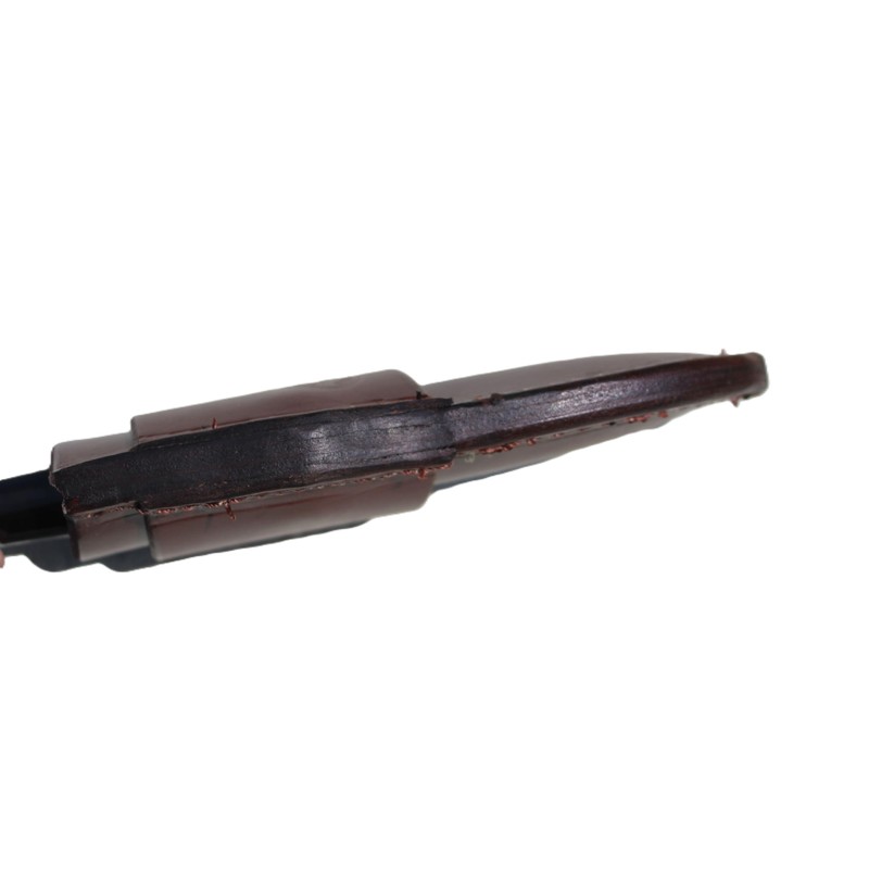 CARL THOMAS LEATHERS Cross draw. Hand Fixed Blade Knife Sheath,