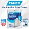 Camco Camper & RV Toilet Paper - 16-Rolls - 2-Ply