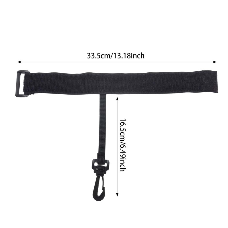 Vaveren 2x Elastic Ski Glove Wrist Straps, Winter Glove Straps,