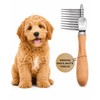 Undercoat Rake for Dogs and Cats - Stainless Steel Dematting