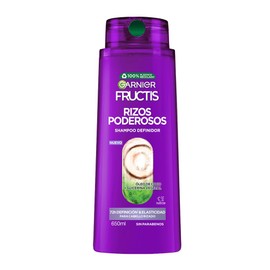 Garnier Fructis Shampoo Rizos Poderosos, 650 ml, 0.71 kilograms, 1 unidad, 1