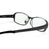 デューク 老眼鏡 首掛け +3.5 度数 ネオクラシック ネックハグ ソフトケース付き スモーク GLR-21-1+3.50