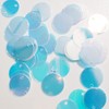 Flat Round Sequin Paillettes Iridescent Transparent Loose Sequins Crystal Iridescent