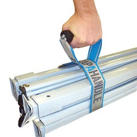 7’ Carry Strap with Handle | Heavy Duty | Adjustable Belt | Easy, Safe, Secure, Lifting, Moving, Carrying Heavy Boxes, Groceries | Best Luggage Strap (Strap-A-Handle 7ft. Length, 75lb. Capacity)