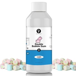 Dolce Flav Bubble Gum Extract (Oil-Soluble) 8 oz – Kosher, Sugar-Free, Concentrated Classic Bubble Gum Flavoring for Baking, Chocolates & Desserts, Includes Measured Dropper