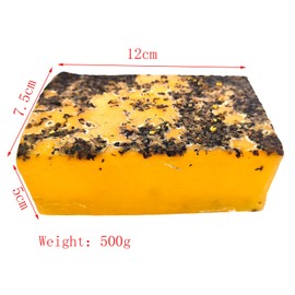 Handmade Soap Bar Made from Natural Flower Ingredients Homemade Soap Gentle Soft Skin Cleanser Moisturizing Women & Mens Face & Body Bar Bath Soap for Shower Clean Flower Scent (Osmanthus 1PCS)
