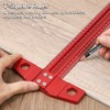 Homaisson 24 Inch T Square Woodworking Ruler, Precision Ruler Tsquare
