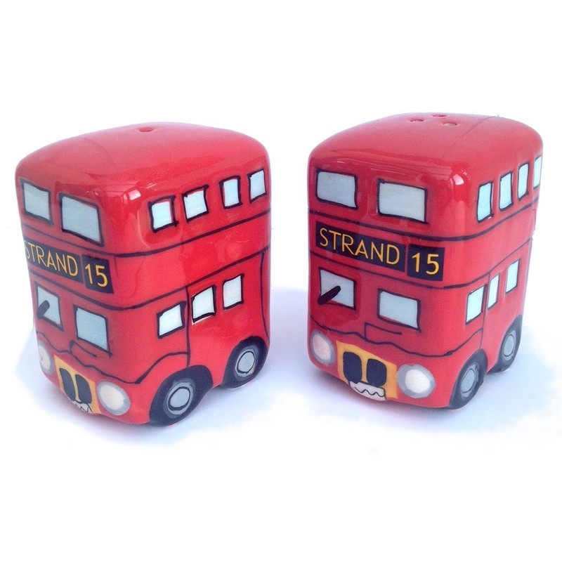 London Bus Salt & Pepper Set
