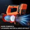 Leaf Blower, 21V Cordless Electric Blower with 2 2.0Ah Batteries