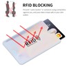 Xzeemo 10 x Credit Card Case, RFID Blocker Card Case,