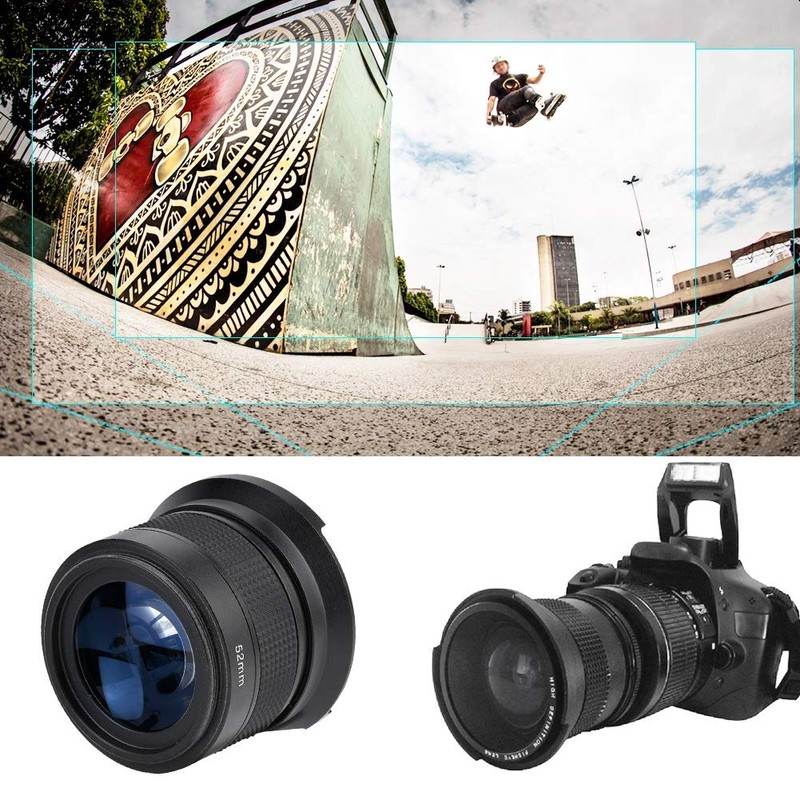 Universal Wide Angle Fisheye Lens, 0.35X Wide Angle Lens with