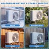 Mini Split Ground Stand for 9000-24000 BTU Ductless 4''h Minisplit