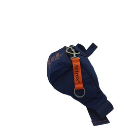 Avirex PST01 PST01 Nylon Polyester Bum Bag Waterproof and Washable with Zip Pockets and Removable Key Ring, navy