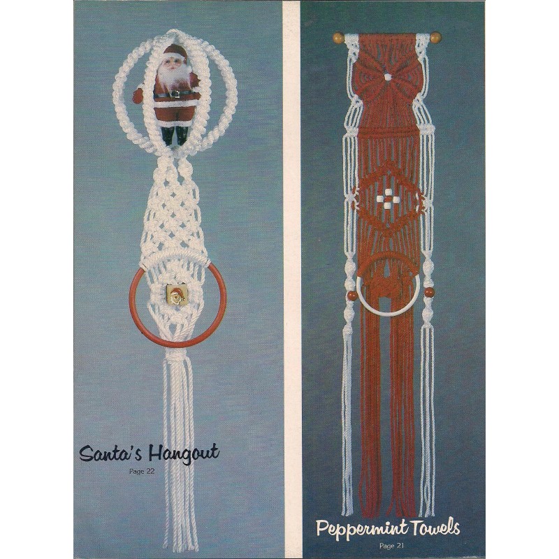 Macrame Elegance Joy Wall Decor & Wreath Patterns - Macrame