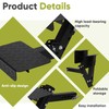 Hitch Step with 2 Folding Steps,Trailer Hitch Step for 2"