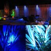 T-SUNUS Solar Spot Lights Blue Light, Solar Landscape Spotlights Outdoor