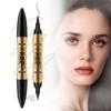 Magic Eyebrow Pencil, 2 in 1 Upgrade Multifunction 3D Microblading