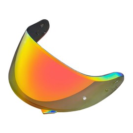 YMTSGEQ Neotec 2 Helmet Visor Replacement.CNS-3 Motorcycle Helmet Shield UV Protection Compatible with Neotec 2 (Revo Deep Red)