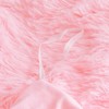 Fluffy Pink Comforter Cover Queen Set – Plush Faux Fur