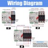 XINTAIHELE Mini ATS Automatic Transfer Switch Dual Power Changeover Switch