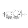 WDYJMALL Teapot Coffee Cup Cookie Cutter
