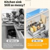 SOVGIZF Sponge Holder for Kitchen Sink,Sink Caddy Organizer with Removable