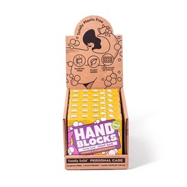 Hand Blocks: Mango & Passionfruit (6 Pack) - Cold Processed Natural Soap Bars - Plastic, Palm, SLS, SLES & Paraben Free