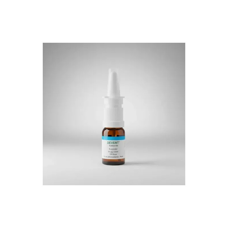Devent Budesonida 64 Mcg / dosis suspensión nasal 120 dosis