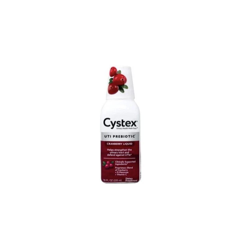 2 Pack Cystex Urinary Health Cranberry Flavor 7.6Oz Each