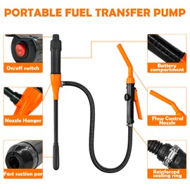 Portable Battery Powered Liquid Transfer Pumps, Adjustable Flow Siphon Transfer Pumps, Universal Liquid Transfer Pumps, Portable Transfer Pumps