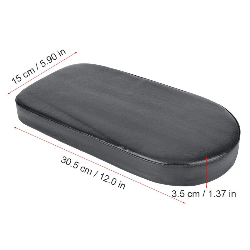 Black, Comfortable, Shockproof PU Cushion for Bicycle Rear Saddle Seat