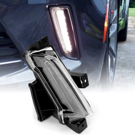 Kojem LED Fog Lights LH Compatible with 2016-2022 Chevy Camaro LT, LS, LT ZL1, ZL1 DRL Replacement for GM2562109, 84341735 (No Turn Signal Function, Driver Side)