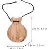 Coehaopike 2pcs Spanish Castanets Adults Instruments Percussion Instruments for Adults