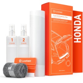 Luxshield Car Bumper Protector Set for Honda HR-V 3 (III) RV I 2021-2024 - Rear Bumper guards for cars, anti scratch, Paint Protection For Sill - Transparent